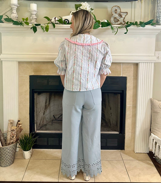 Cassidy Eyelet Pants