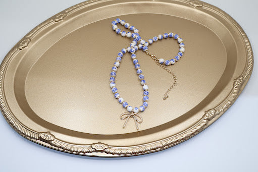 Bow-tiful Beaded Necklace