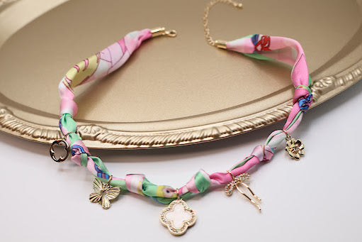 Divine Elegance Pearl & Quatrefoil Necklace
