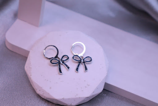 Bow Charm Earrings