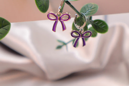 Bow Charm Earrings