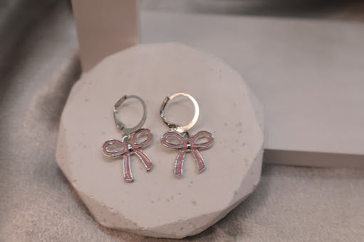 Bow Charm Earrings
