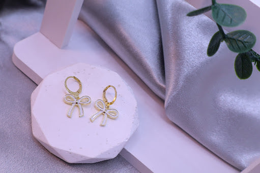 Bow Charm Earrings