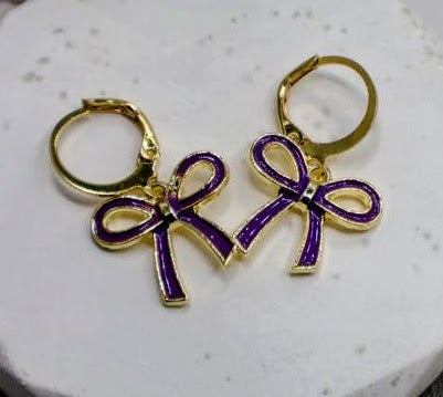 Bow Charm Earrings