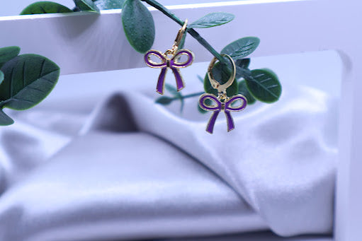 Bow Charm Earrings