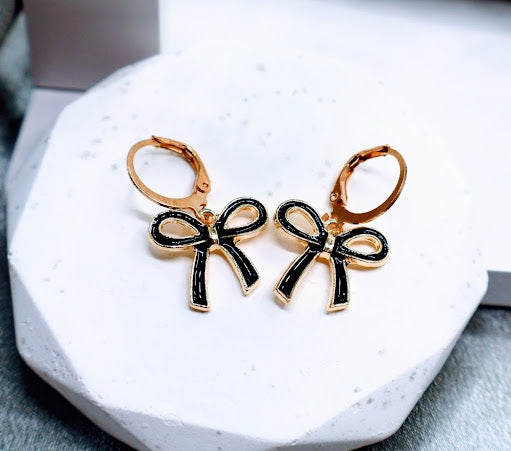 Bow Charm Earrings