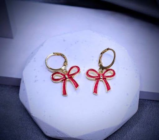 Bow Charm Earrings