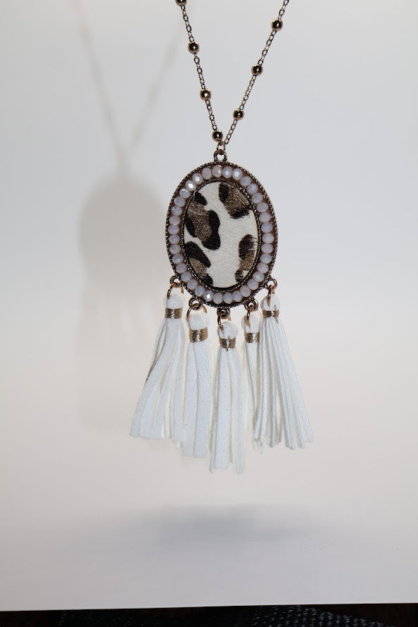 Wild Elegance Tassel Necklace