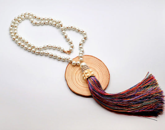 Color Splash Pearl Necklace