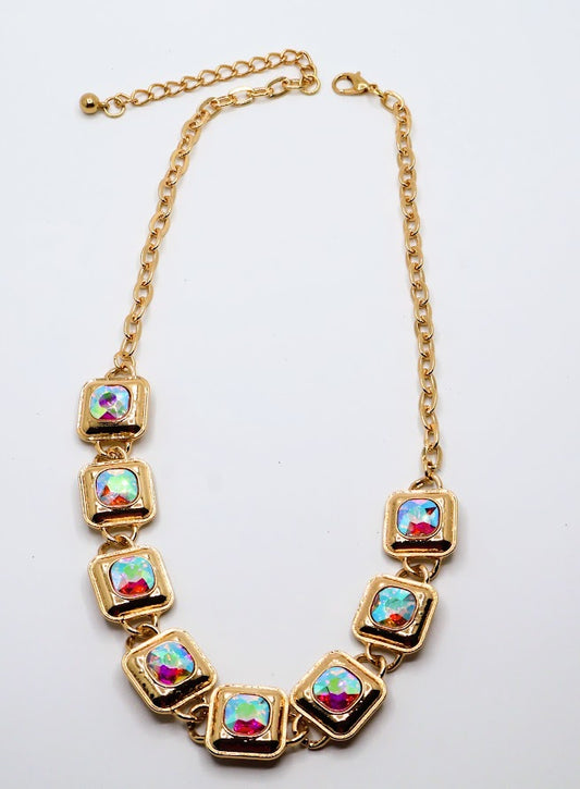 Iridescent Glow Necklace