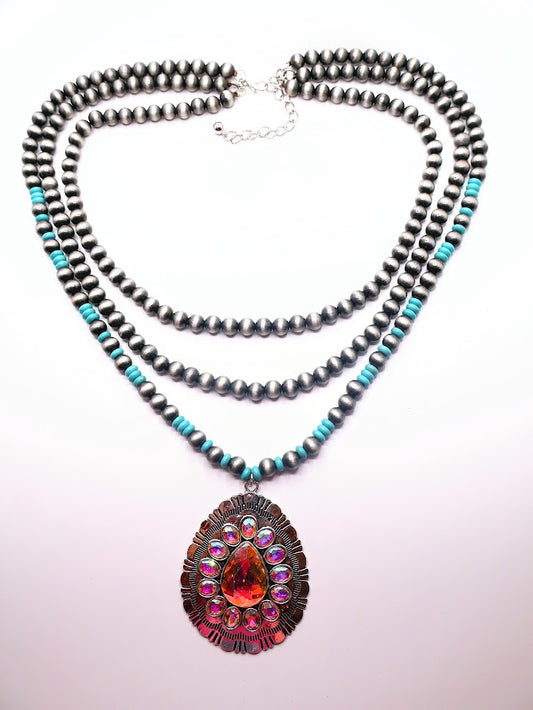 Rosetta Bohemian Necklace