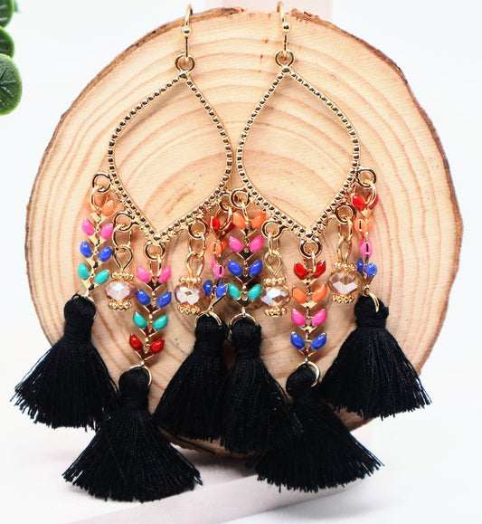 Road to Coachella Tassel Earrings