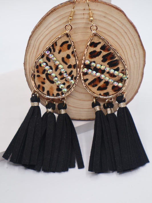 Fierce Glam Tassel Earrings