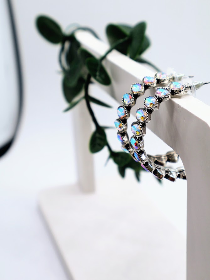 Crystal Voyage Hoops
