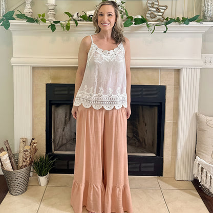 Adalee Embroidered Cami
