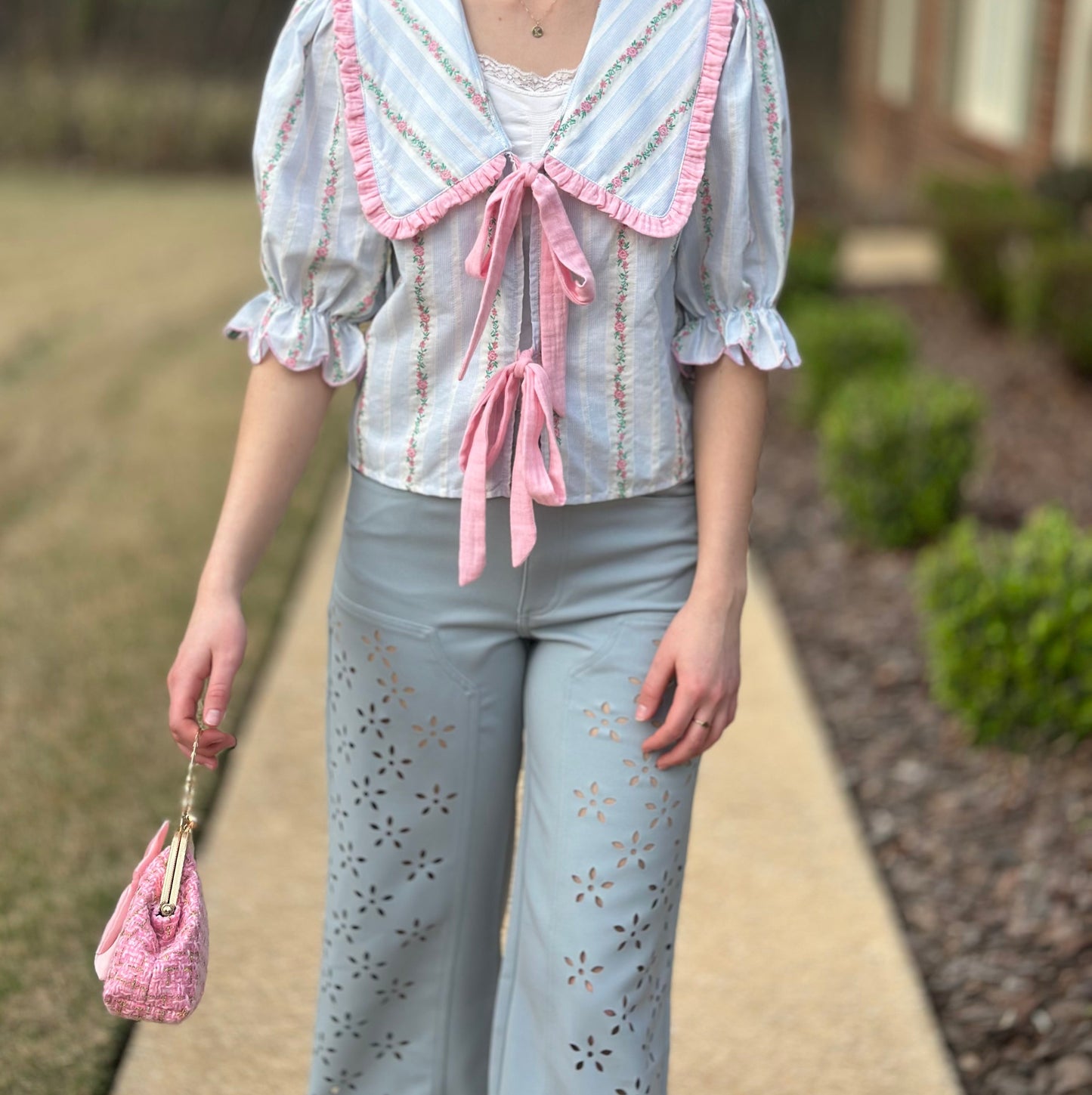 Cassidy Eyelet Pants