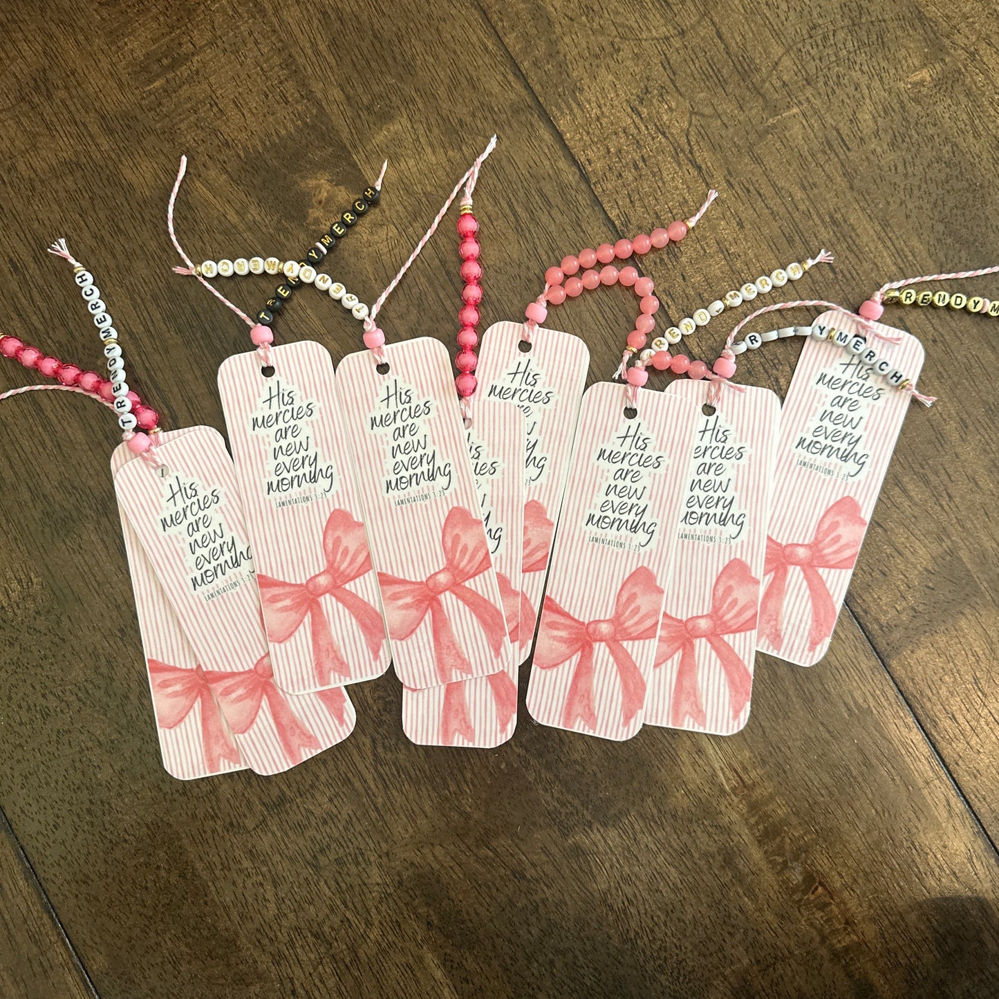 Handmade Beaded Bookmarks