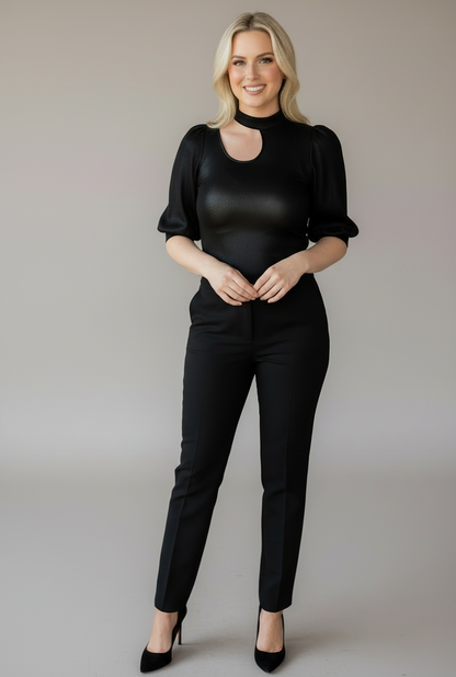Evelyn Puff Sleeve Bodysuit