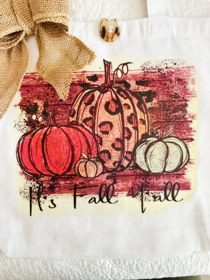 It's Fall Y'all Tote Bag