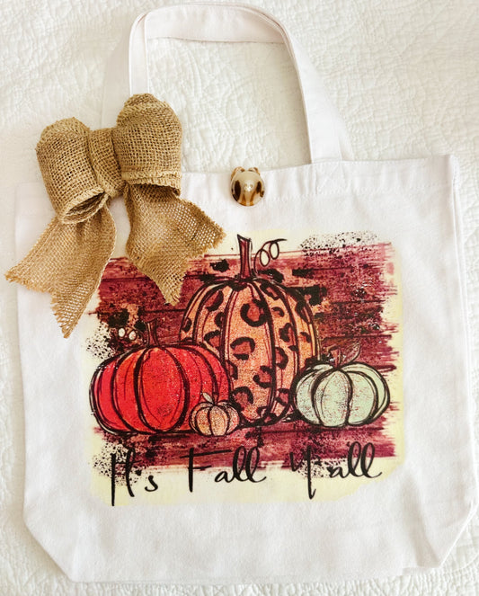 It's Fall Y'all Tote Bag