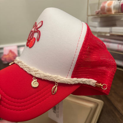 Charm-Trim Trucker Hat