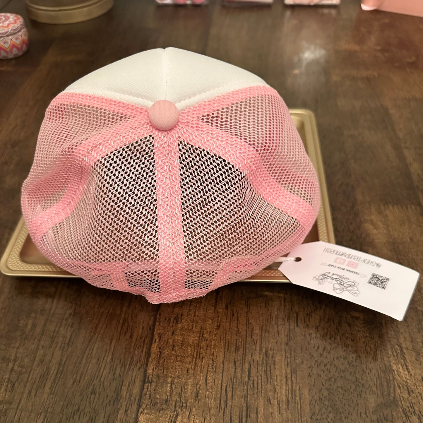Charm-Trim Trucker Hat