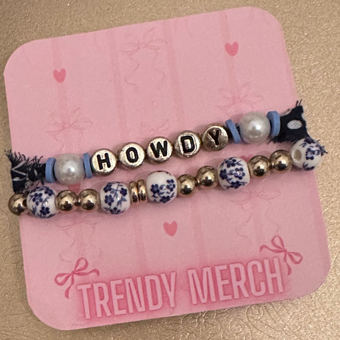 Western Word Bandana Bracelets