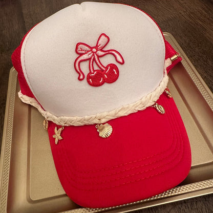 Charm-Trim Trucker Hat