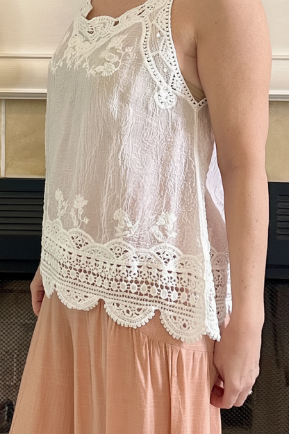 Adalee Embroidered Cami