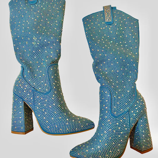 The Glam Knee‑High Boot
