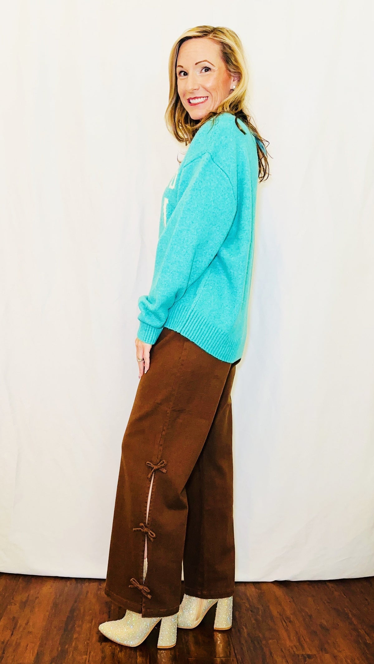 Stay Wild Western Knit Sweater