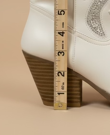 Diamond Dust Western Bootie