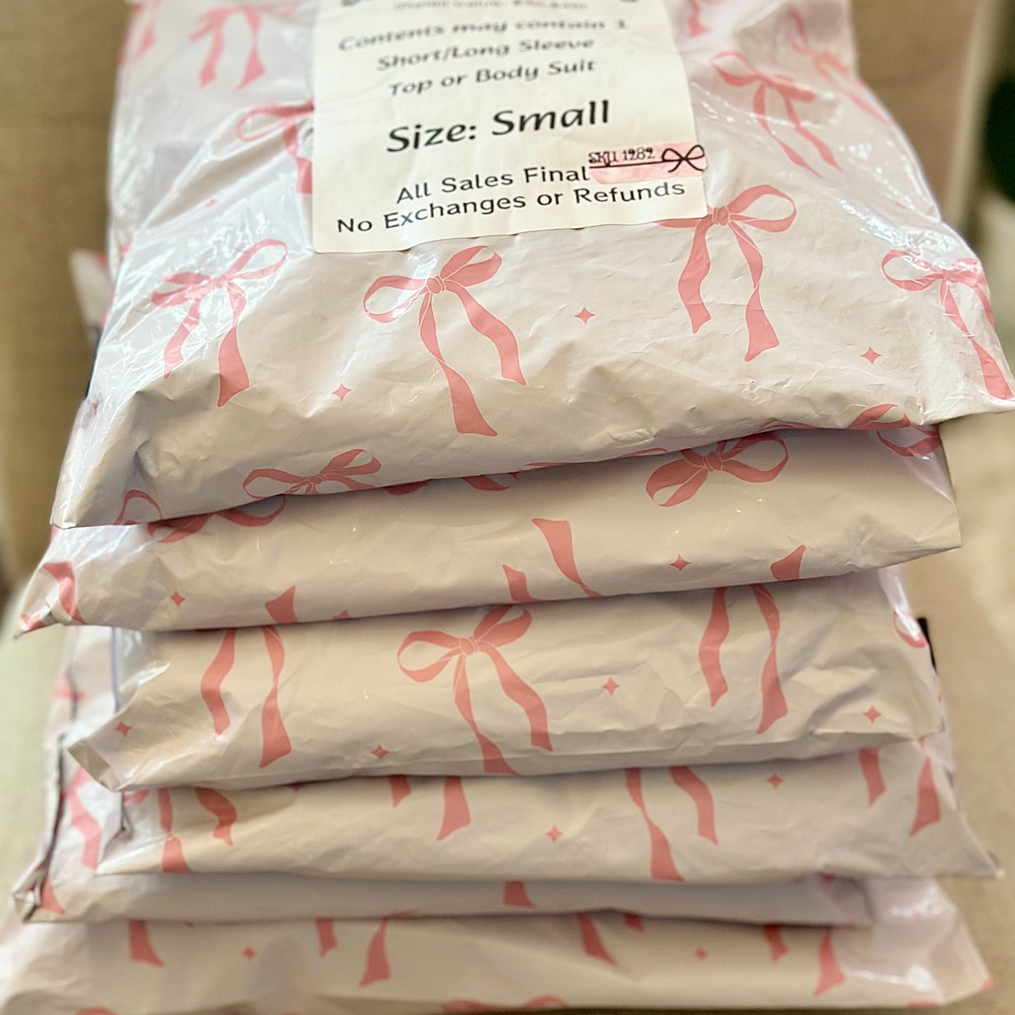 Stacked $10 bundles