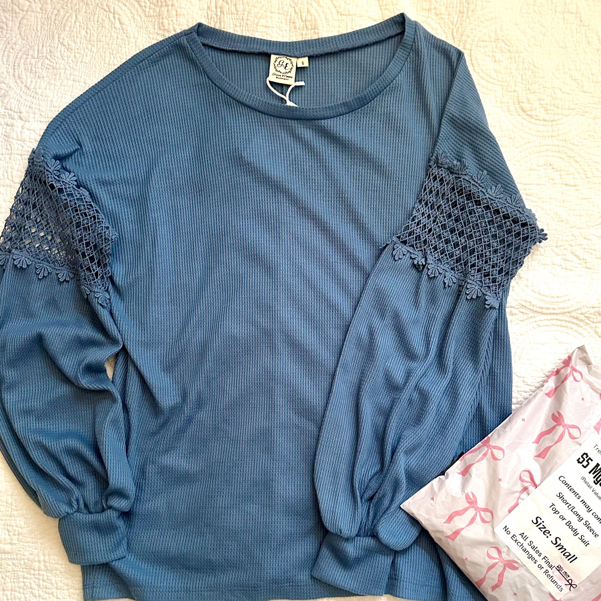 Blue top with $5 mystery bundle 