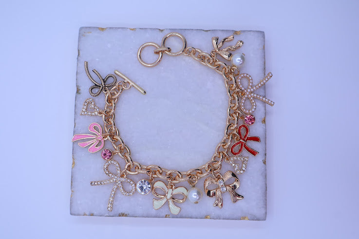 Charming Bow Bracelet