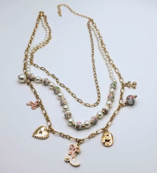 Cowgirl Chic Charm Necklace