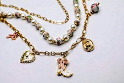 Cowgirl Chic Charm Necklace