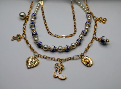 Cowgirl Chic Charm Necklace