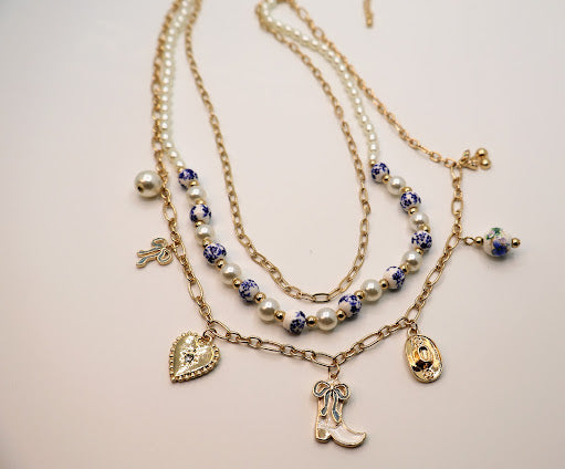 Cowgirl Chic Charm Necklace