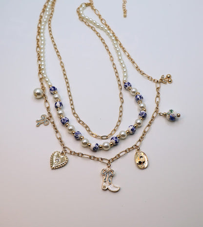Cowgirl Chic Charm Necklace