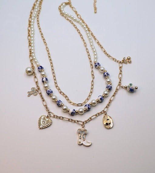 Cowgirl Chic Charm Necklace