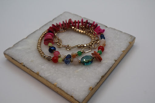 Vibrant Boho Fusion Bracelet/Necklace