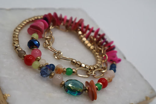 Vibrant Boho Fusion Bracelet/Necklace