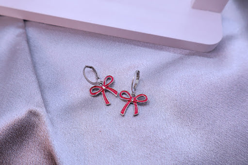 Bow Charm Earrings