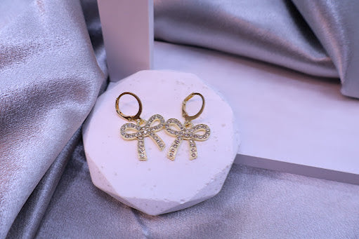 Bow Charm Earrings