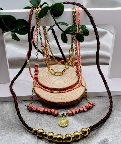Golden Harmony Layered Necklace