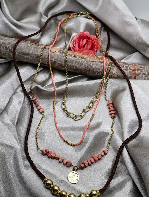Golden Harmony Layered Necklace