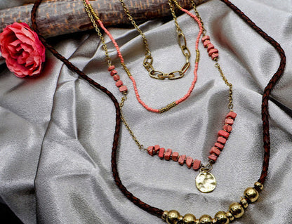 Golden Harmony Layered Necklace