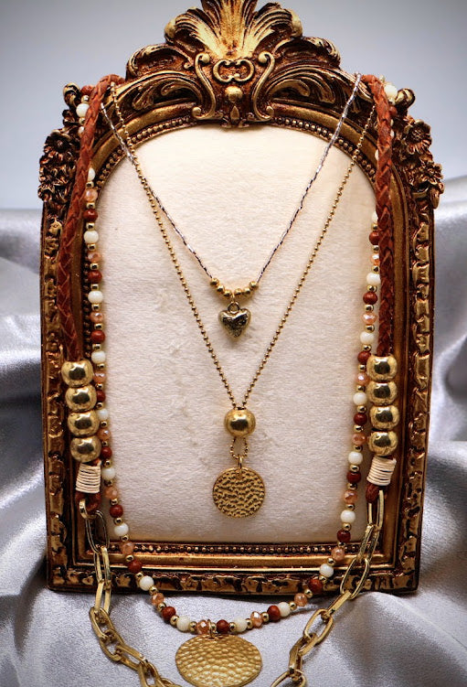 Sunset Mirage Layered Necklace