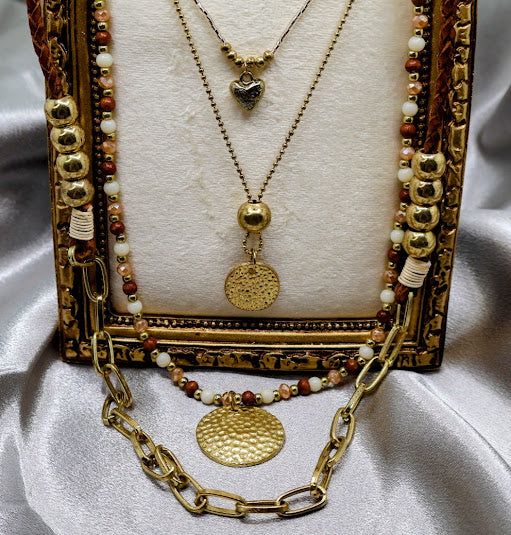 Sunset Mirage Layered Necklace